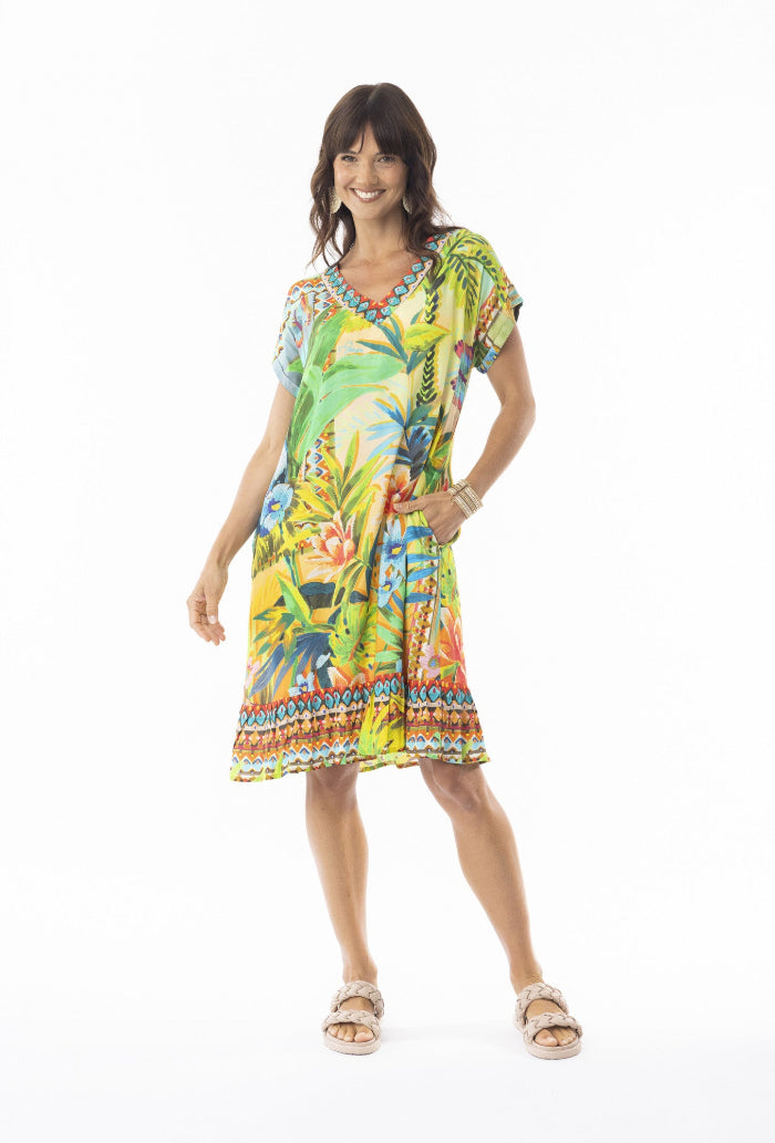 Escape Georgia Short Sleeve Dress