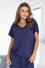 Go Girl Bamboo V Neck Tee
