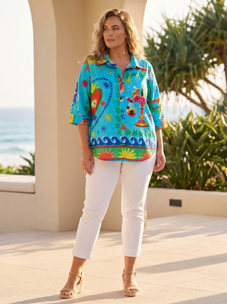 Orientique Camellias Shirt