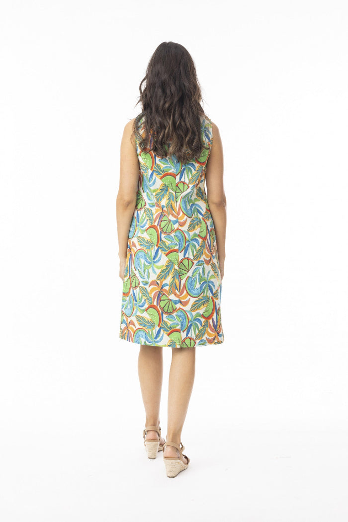 Orientique Curacao Shift Sleeveless Dress