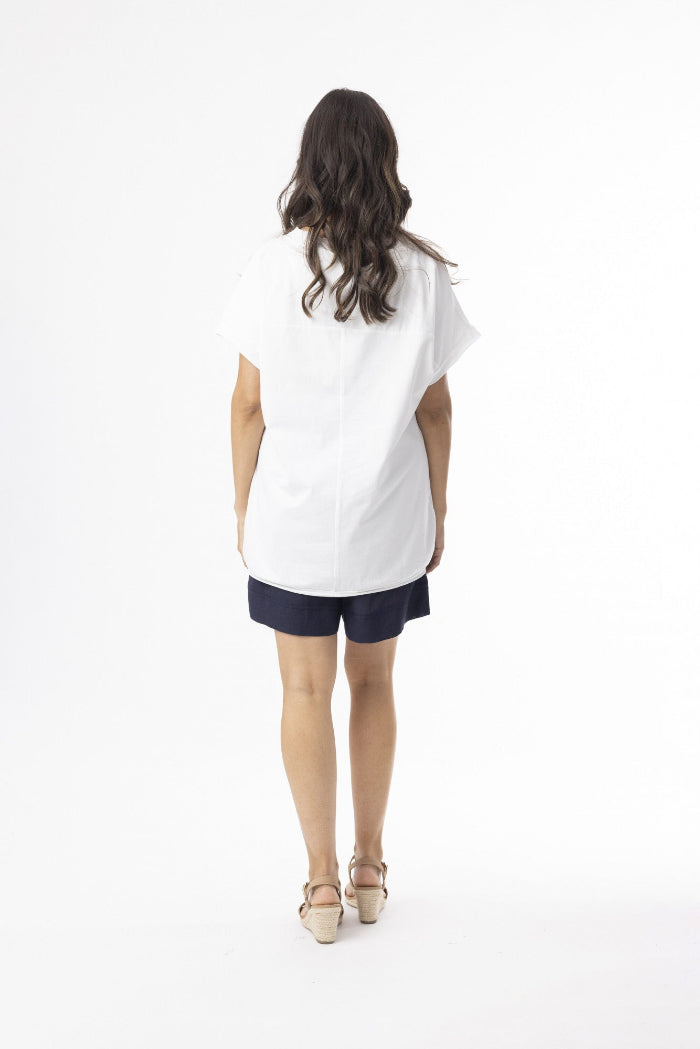 Orientique Fashion Tops Le Soleil White