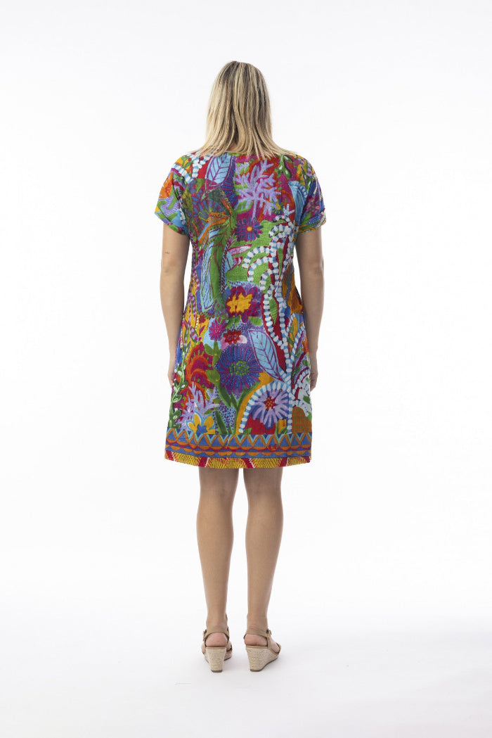 Orientique Dress Reversible Short Sleeve Ipanema