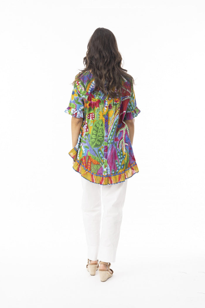 Orientique Top Frill Ipanema