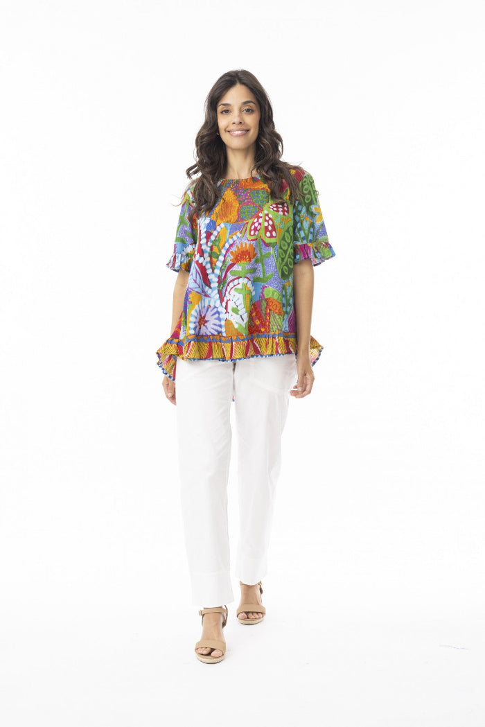 Orientique Top Frill Ipanema