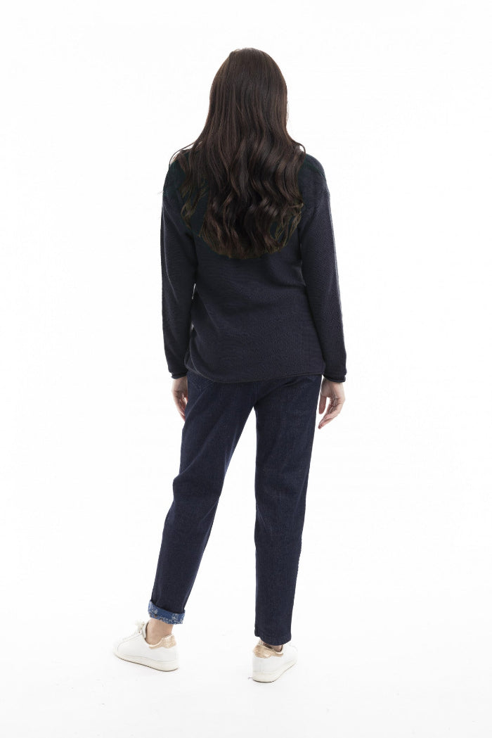Orientique Reversible Pants Denim Dark Blue
