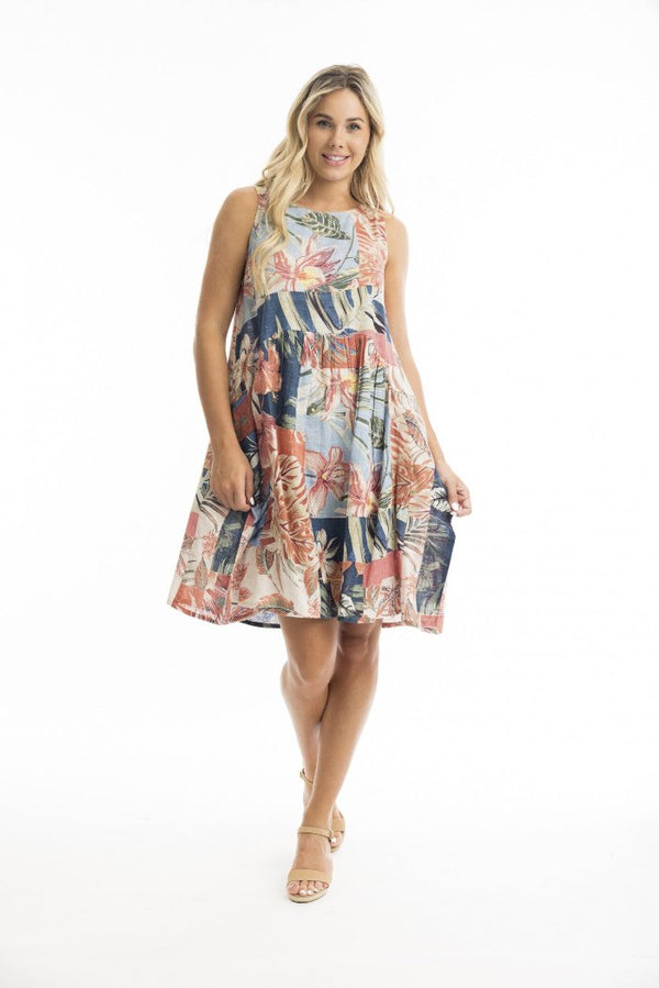 Orientique - Luzon Sleeveless Bubble Dress