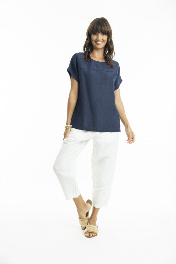 Linen Pant White