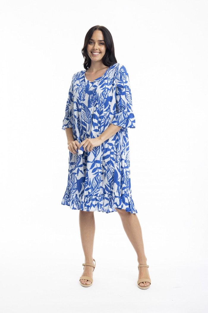 Orientique Hayman Dress Blue