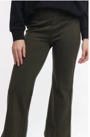 Orientique - Ponte Flared Wide Band Pants