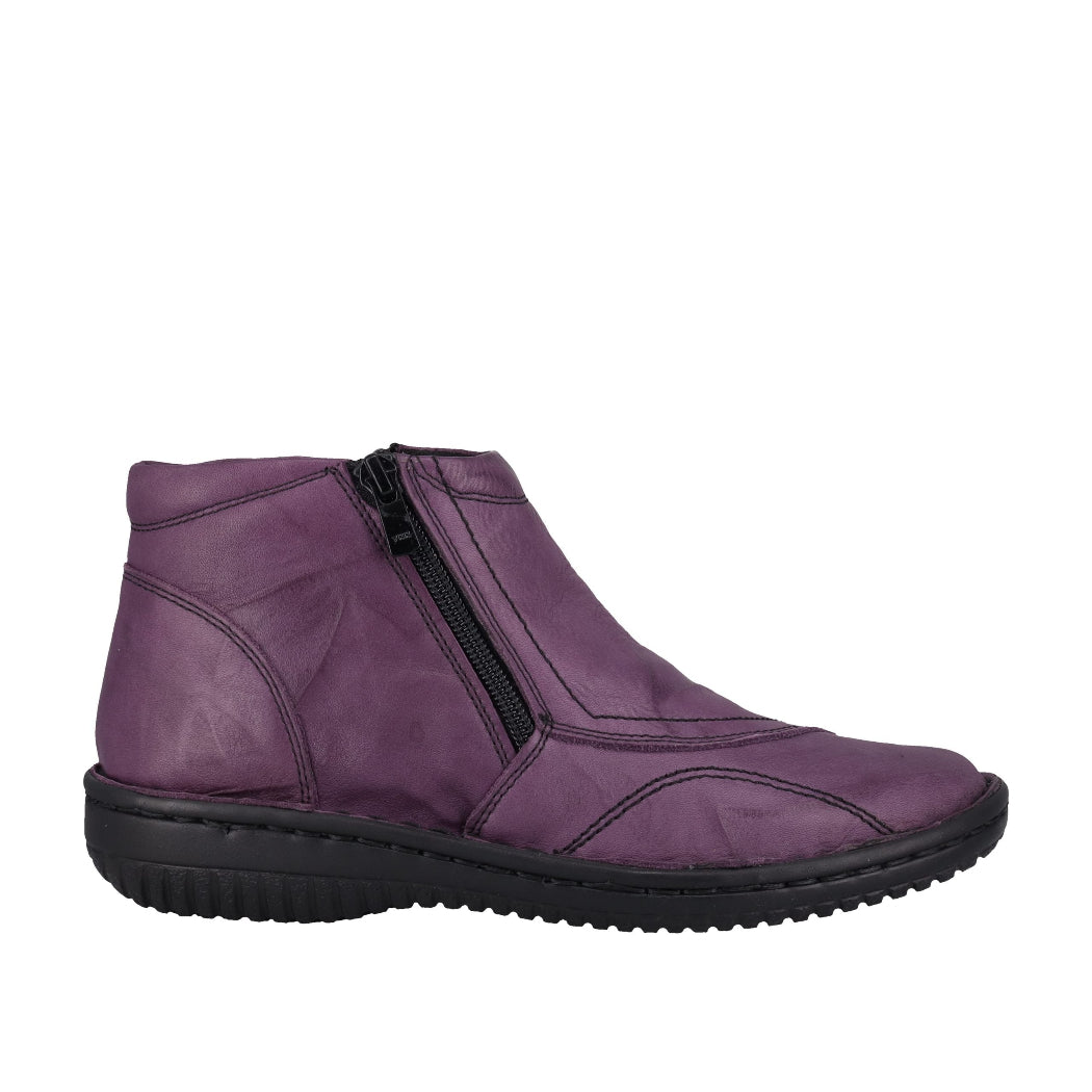 Cabello Short Boot Purple