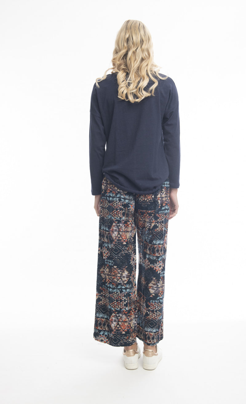 Orientique Mediterranean printed pants