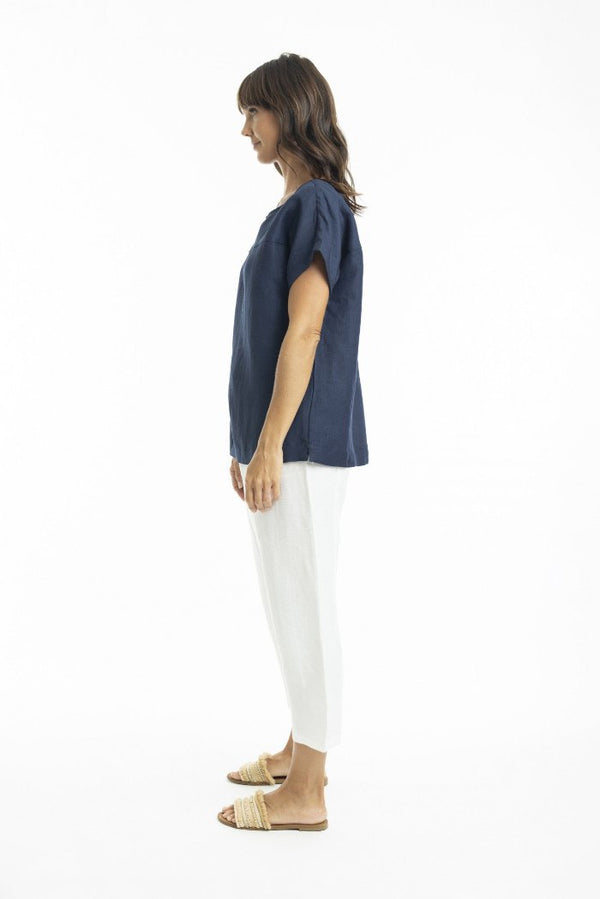 Linen Pant White