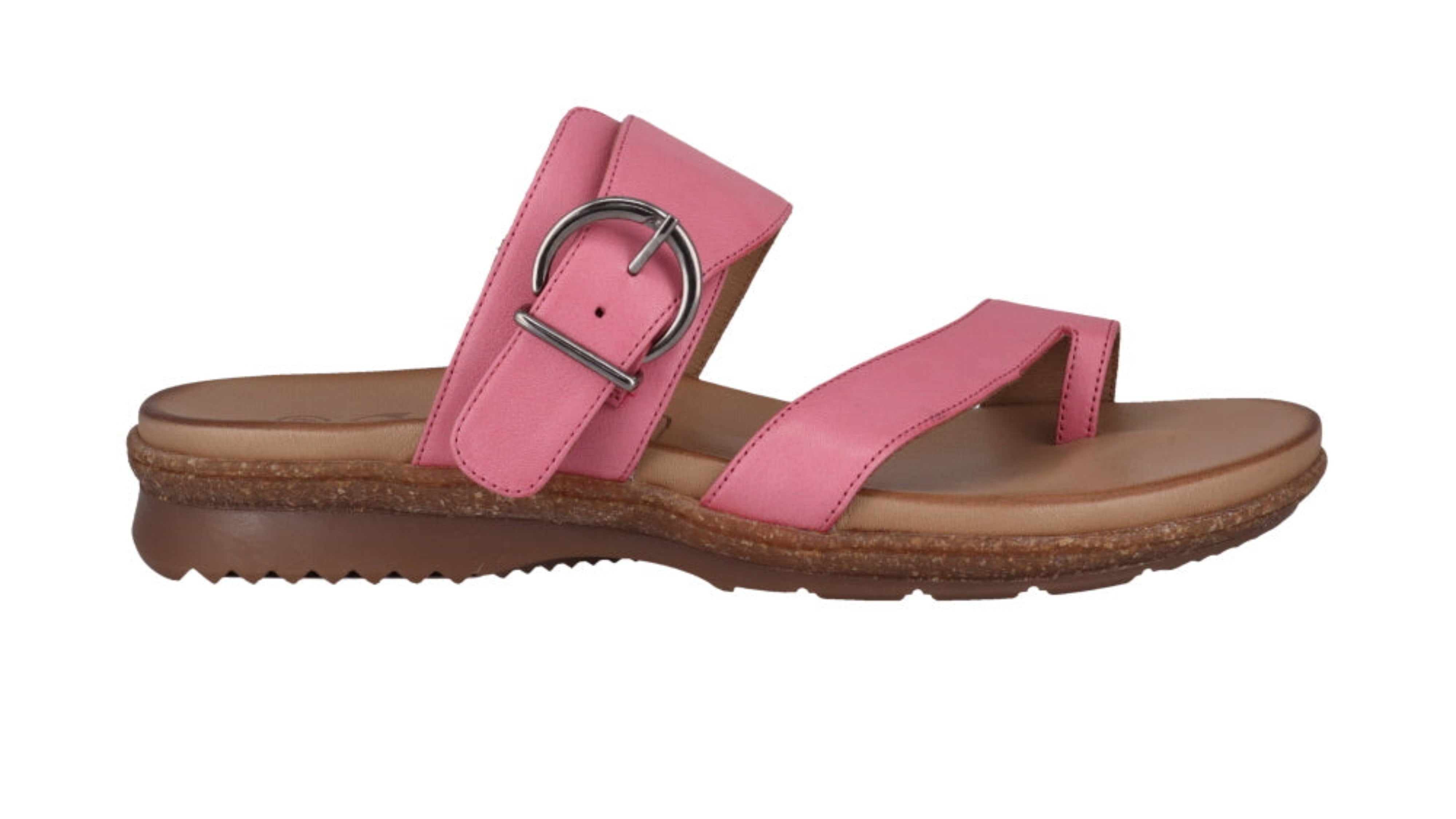Cabello Archy Sandal Hot Pink