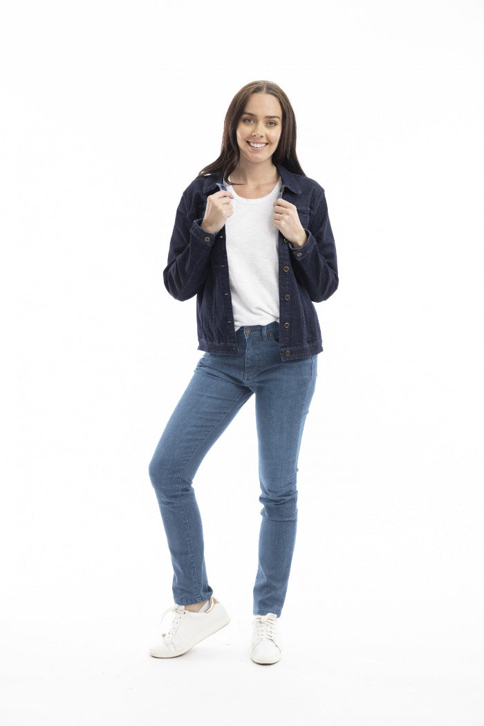 Straight Leg Jean Washed
