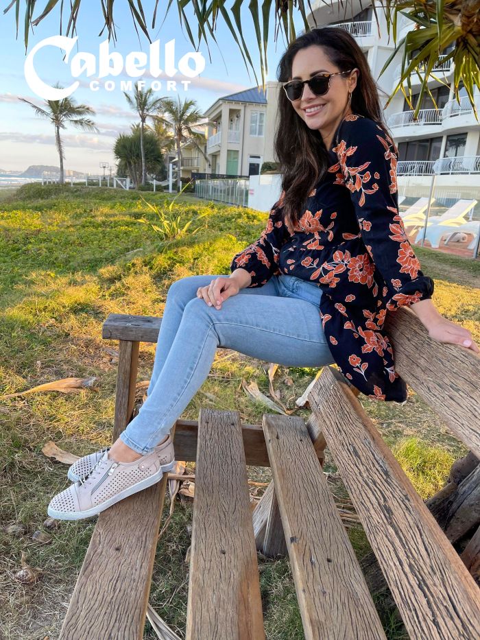 Cabello Sneaker Taupe