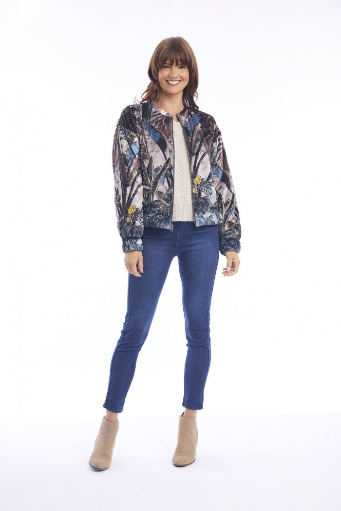 Escape Bomber Jacket Velvet