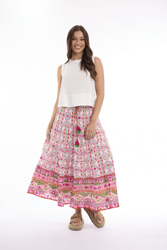 Escape Maalti Skirt Pink