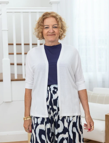 Freez Slouch Shrug White