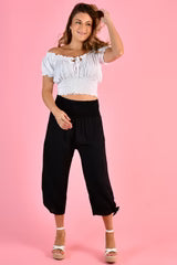 Go Girl 3/4 Rouched Pants