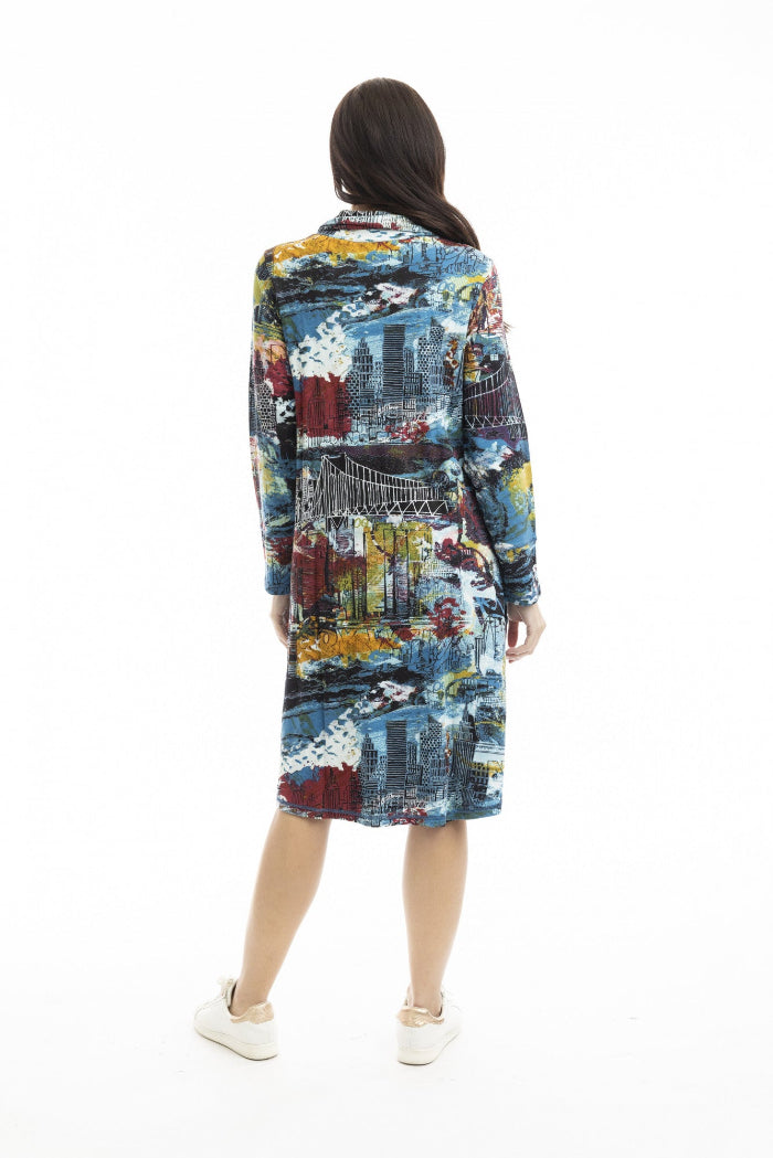 Orientique New York New York Dress Princess Panel