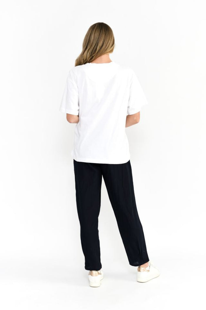 One Summer Ruby Crew Neck Printed Tshirt Fresh Fruit