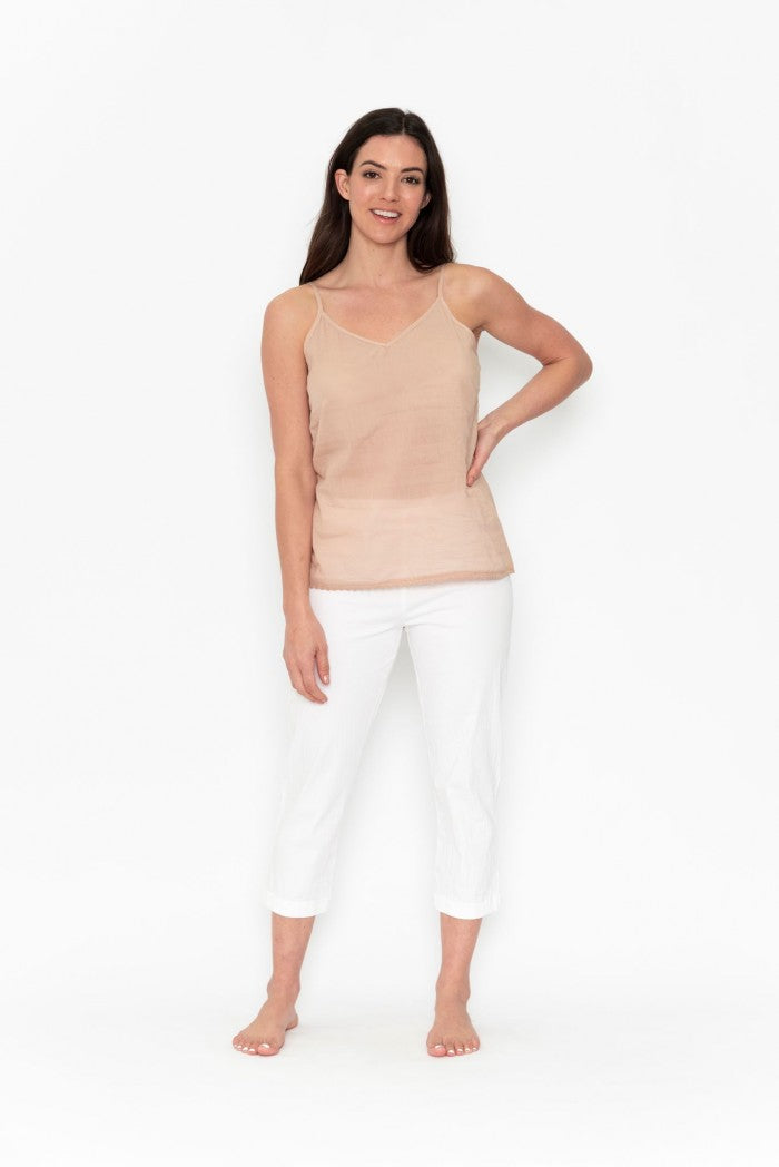 Orientique Cotton Cami Slip Skin