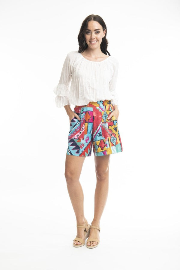 Orientique - Colourful  Shorts
