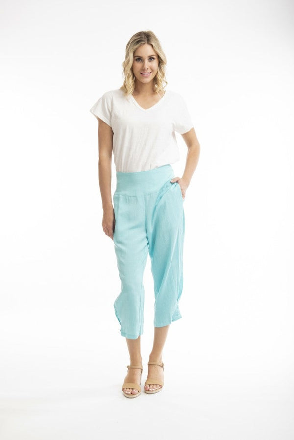 Orientique - Linen Blended Pants