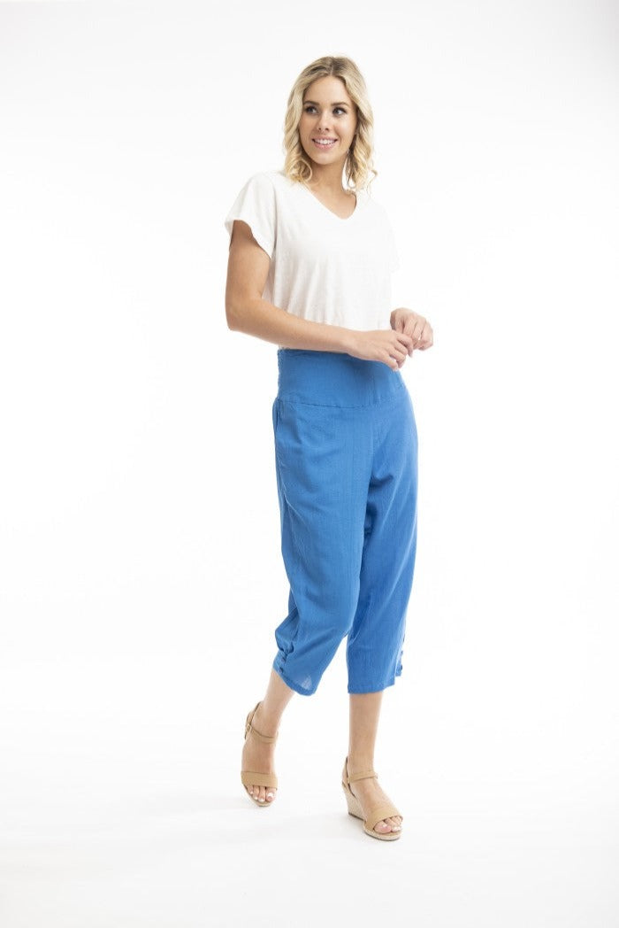Orientique - Linen Blended Pants