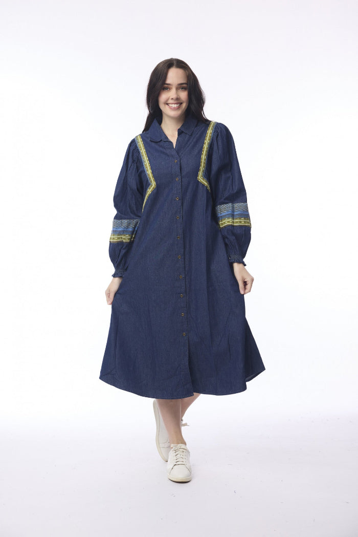 Orientique Isfahan Denim Dress