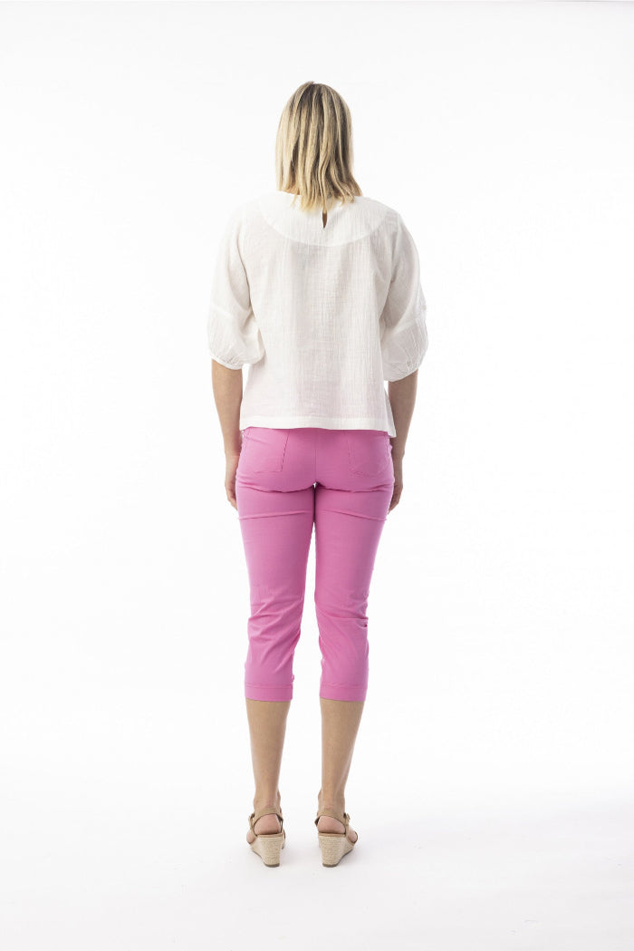 Orientique Bangalene Pant Capri Pink