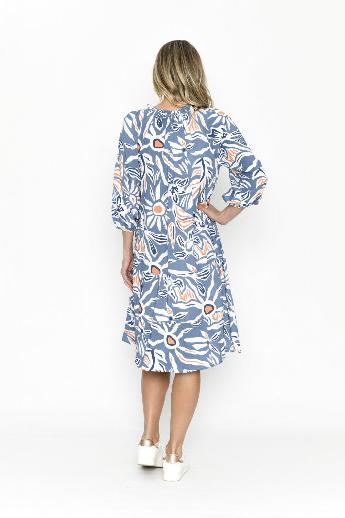 One Summer The Gaby Dress Sun Floral