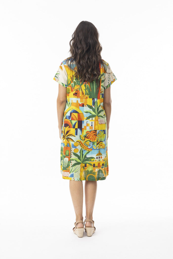 Orientique Patch Dress Guatemala