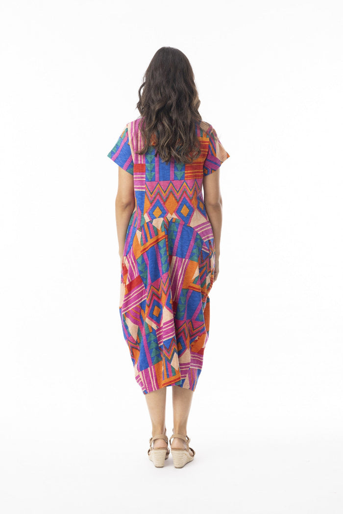 Orientique Jacuma Dress Bubble Short Sleeve