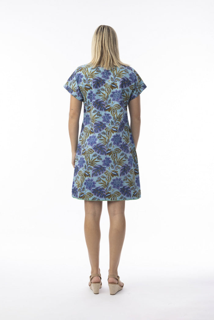 Orientique Las Cuevas Dress Reversible Short Sleeve