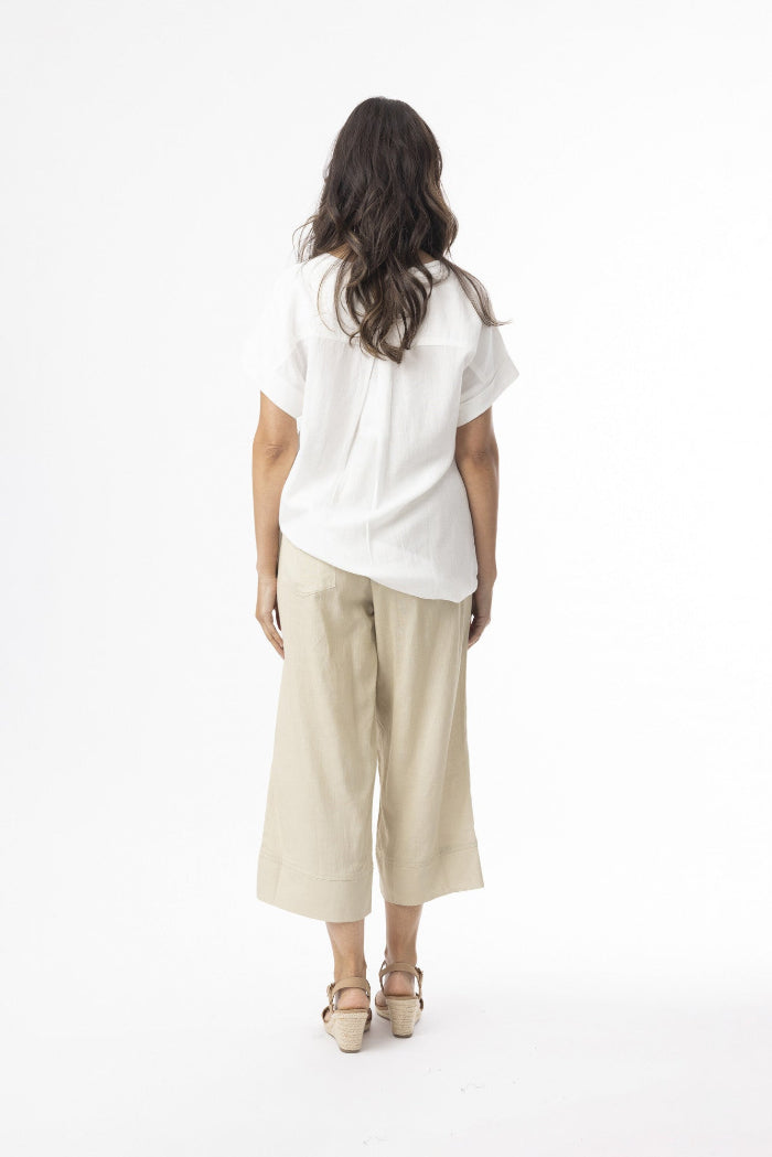 Orientique Linen Pants Sand