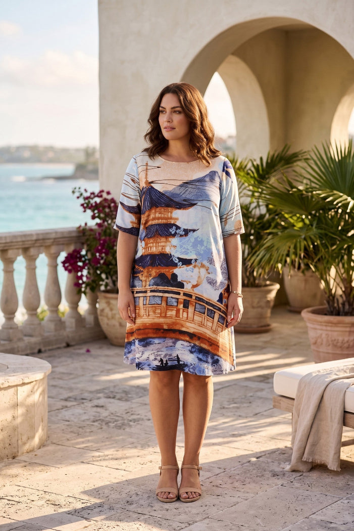 Orientique Nanjing Dress Contemporary