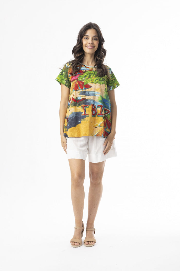 Orientique T-Shirt Contemporary Crew Ibiza