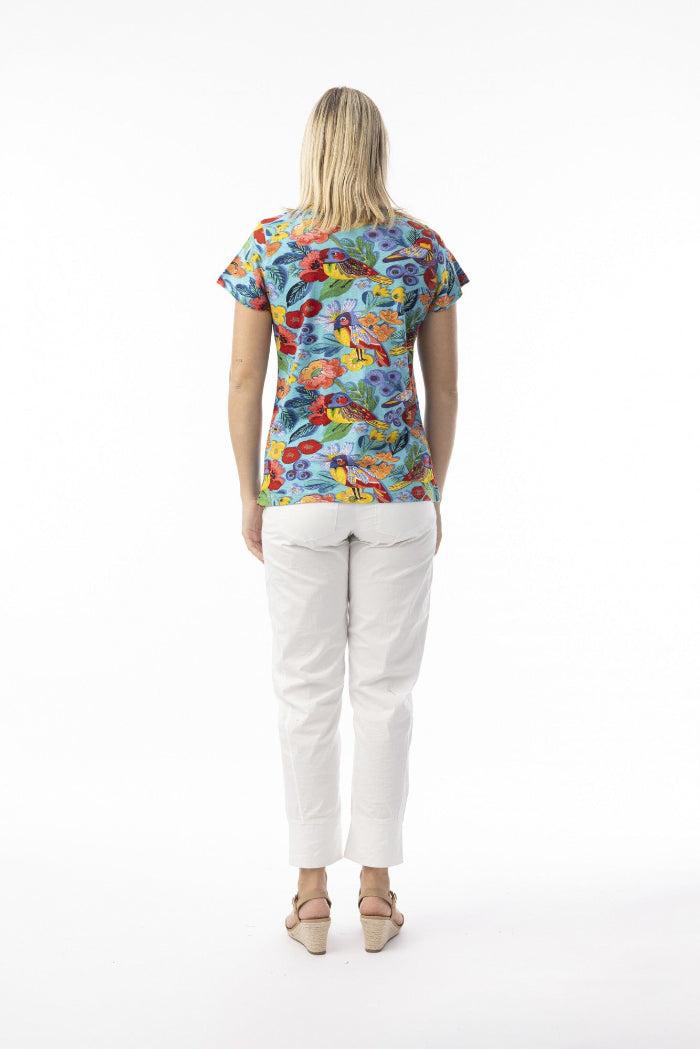 Orientique T-Shirt Crew Birds