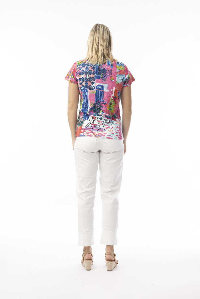 Orientique T-Shirt Basic Cut Crew Scooter