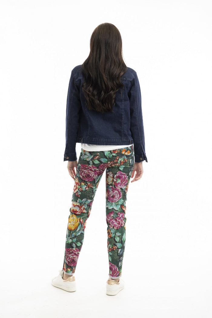 Orientique Reversible Pants Winter Garden