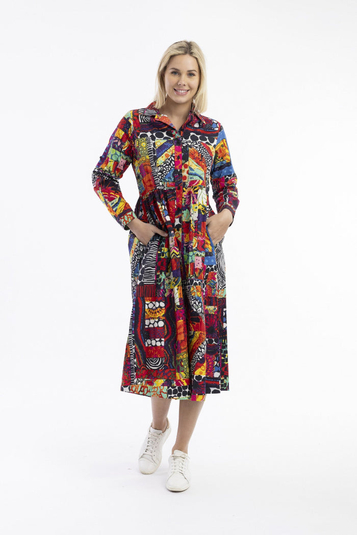 Orientique Runaway Train Dress Collar