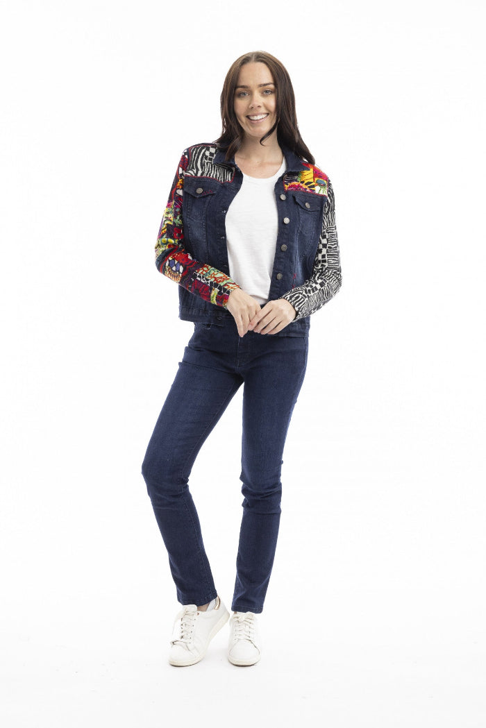 Orientique Runaway Train Jacket Denim