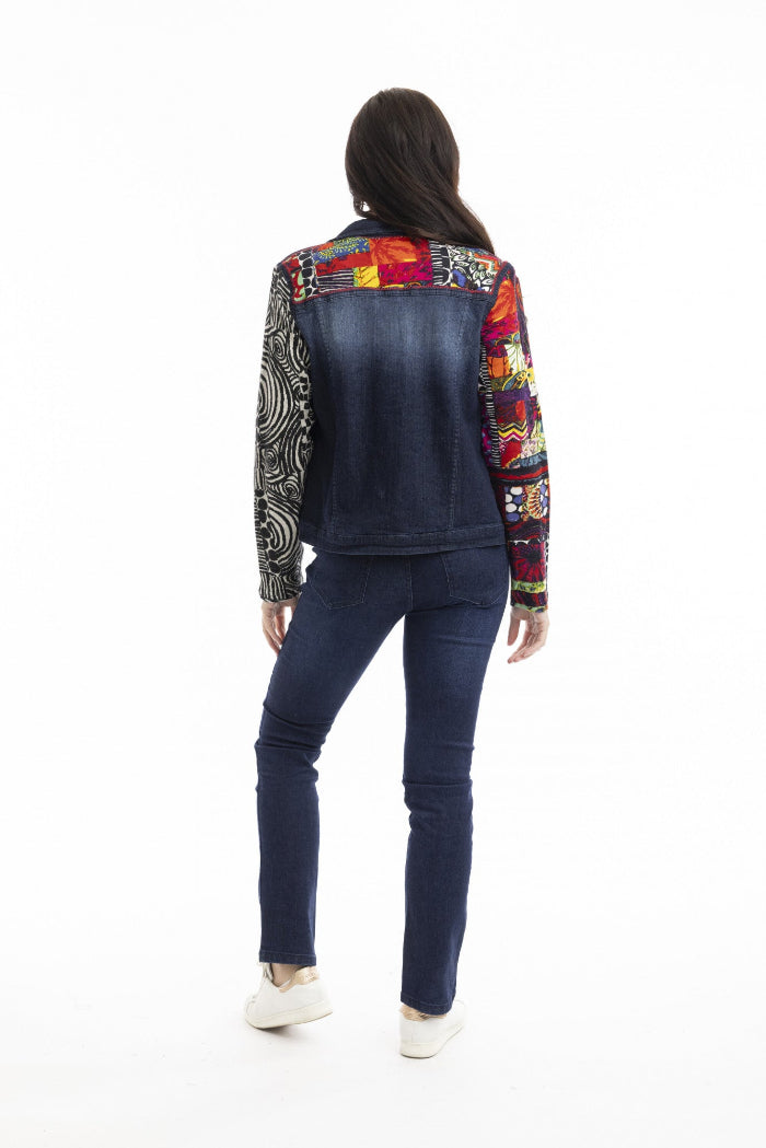 Orientique Runaway Train Jacket Denim
