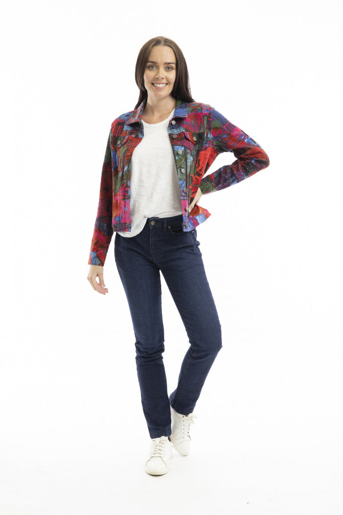Orientique - T-Shirt Biker Jacket Houses