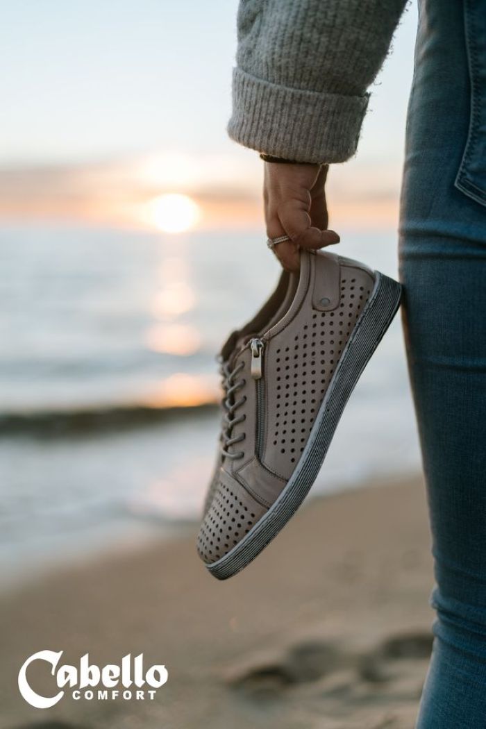 Cabello Sneaker Taupe