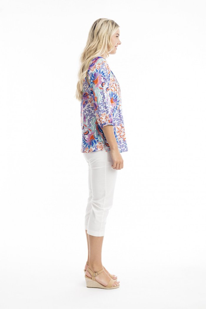 Orientique Radhanagar 3/4 Sleeve Top